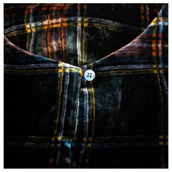 J. CREW NWOT plaid Velvet Camisole Size 2 - Picture 5 of 8